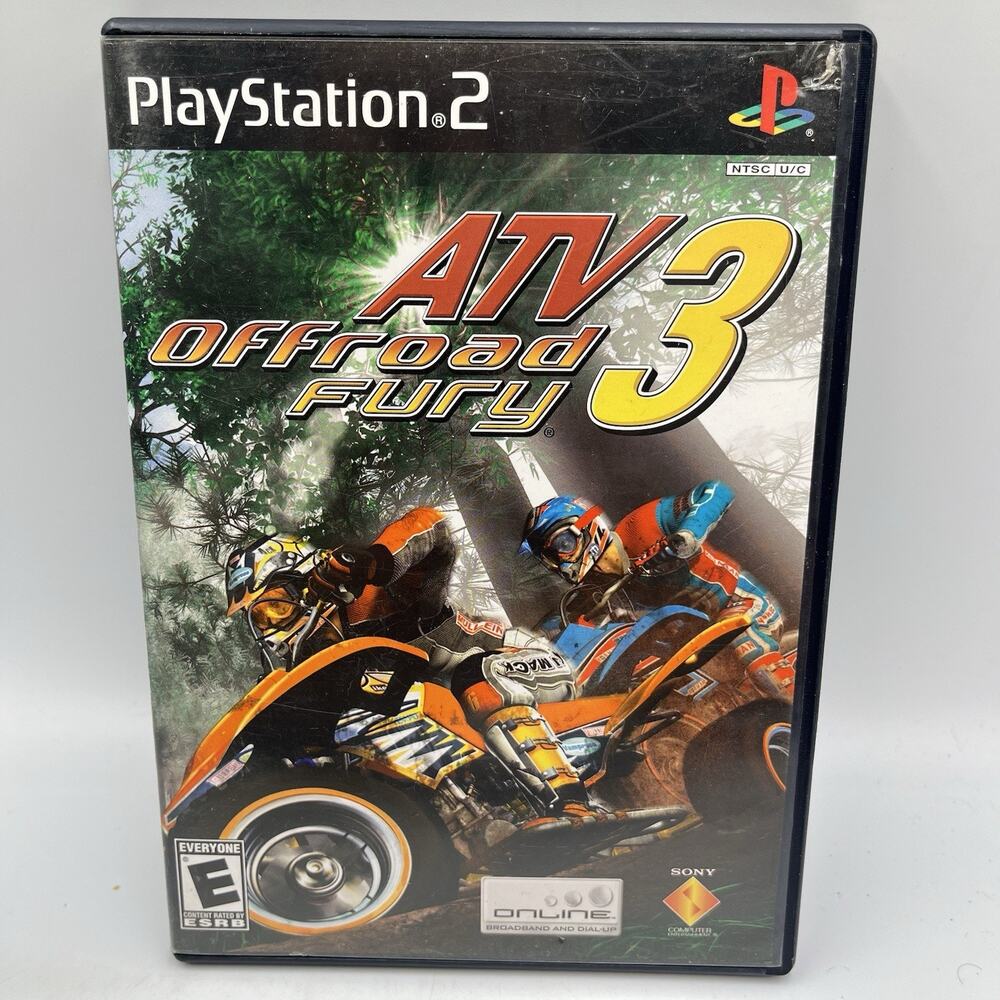 ATV Offroad Fury 3 - Sony Playstation 2 - Complete & Tested